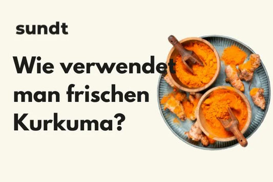 Wie verwendet man frischen Kurkuma?