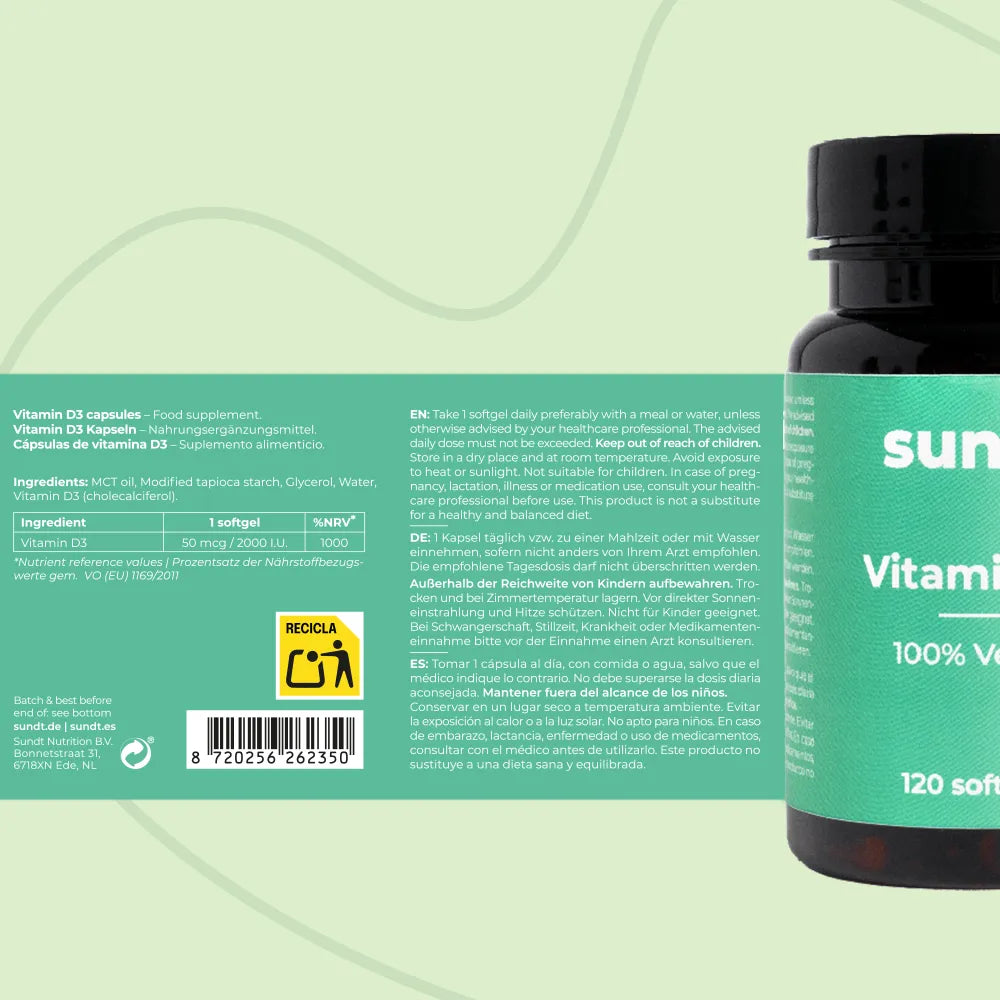 Vitamin D3 Kapseln
