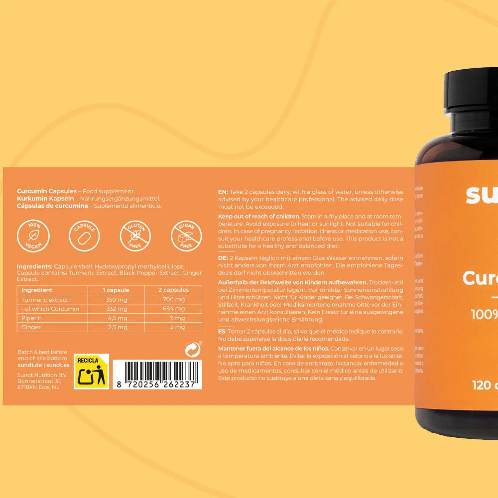 Kurkuma Extrakt Kapseln